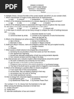 G9 SummativeAssessment Vocanoes Q3 PDF