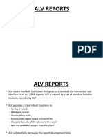 ALV REPORTS