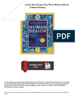 Human Design Discover The Person You Were Born To Be by Chetan Parkyn