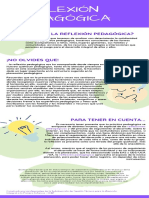 Infograma Reflexion Pedagogica PDF