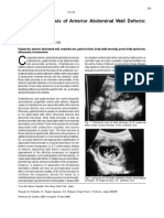 Prenatal Diagnosis of Abdominal Wall Defects