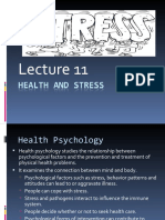 PSYC1001-lecture 9-Health, Coping andStressAGB