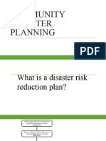 Community Disaster Planning