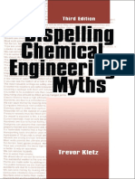 Dispelling Chemical Industry Myths Chemical Engineering