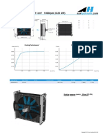 ASA 0567 Hyd. Motor 11cm 1000rpm (0.23 KW) : Cooling Performance Pressure Drop