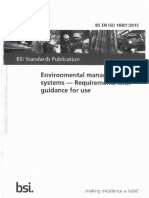 ISO 14001 - 2015 EMS Standard