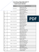 Daftar Hadir Piket PPDB 2020-2021terbaru