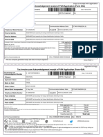 Tax Invoice Cum Acknowledgement Receipt of PAN Application (Form 49A)