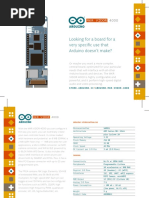 Looking For A Board For A Very Specific Use That Arduino Doesn't Make?