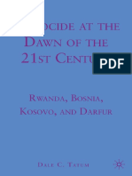 Genocide at The Dawn of 21st C - Rwanda, Bosnia, Kosovo, and Darfur PDF