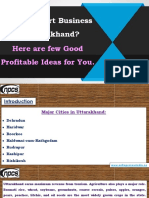 Want To Start Business in Uttarakhand. Here Are Few Good Profitable Ideas For You.-167819 PDF
