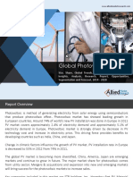 Photovoltaic Market Analysis, Research, Report and Forecast 2014 - 2020 PDF