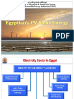 Egyptian Photovoltaic Solar Energy