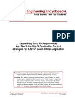 Boiler - Air Requirements Determination