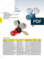 Regulators G Series Regulators: Number Description Model Gas Service Gas Pressure Inlet & Outlet Inlet Position