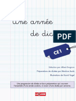 Annee Dictee Ce1 Partie1 PDF