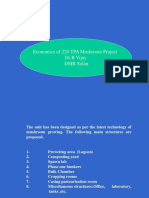 Economics of 220 TPA Mushroom Project DR B Vijay DMR Solan