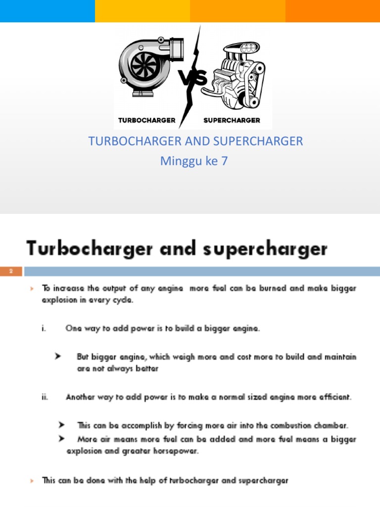 Supercharging and Turbocharging System PDF Turbocharger Internal
