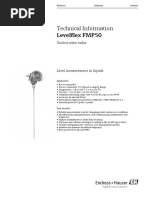 Technical Information Levelflex FMP50: Guided Wave Radar