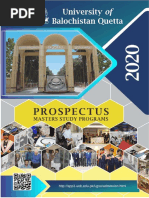 Masters Prospectus 2020