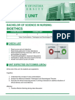 Bioethics: Bachelor of Science in Nursing