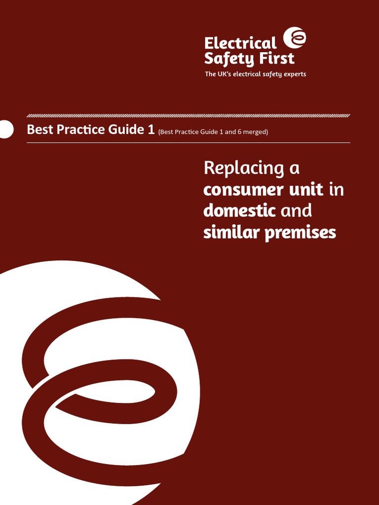 Electrical Safety First Best Practice Guide 1 Issue 3 PDF