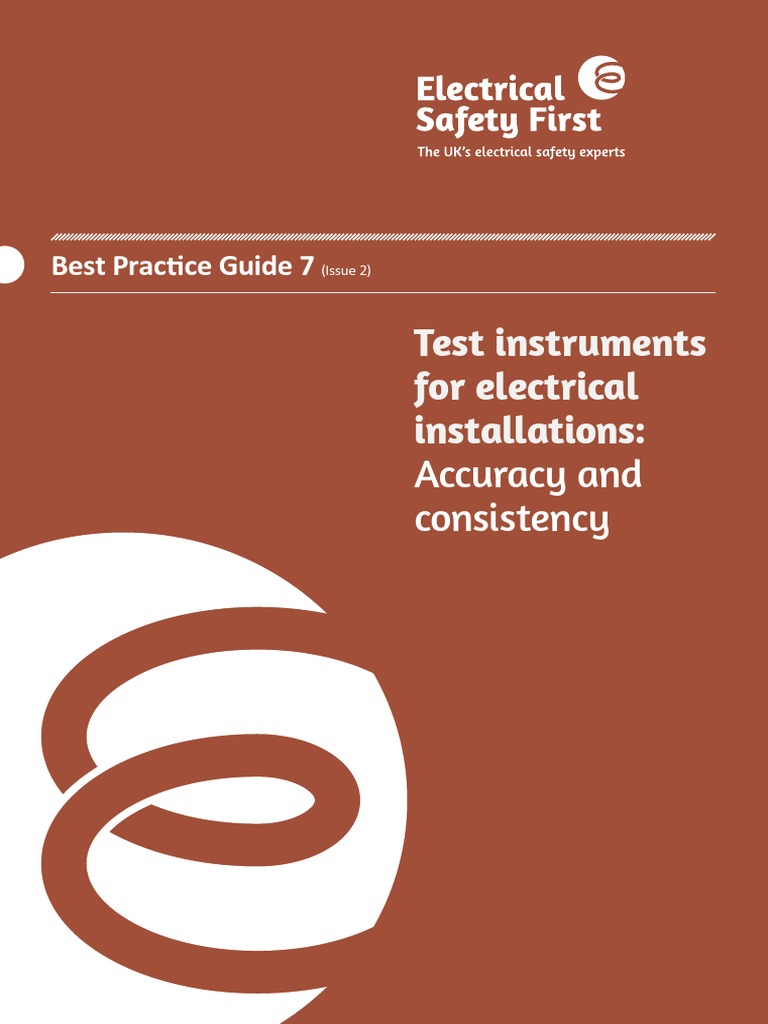 Electrical Safety First Best Practice Guide 7 Issue 2 PDF