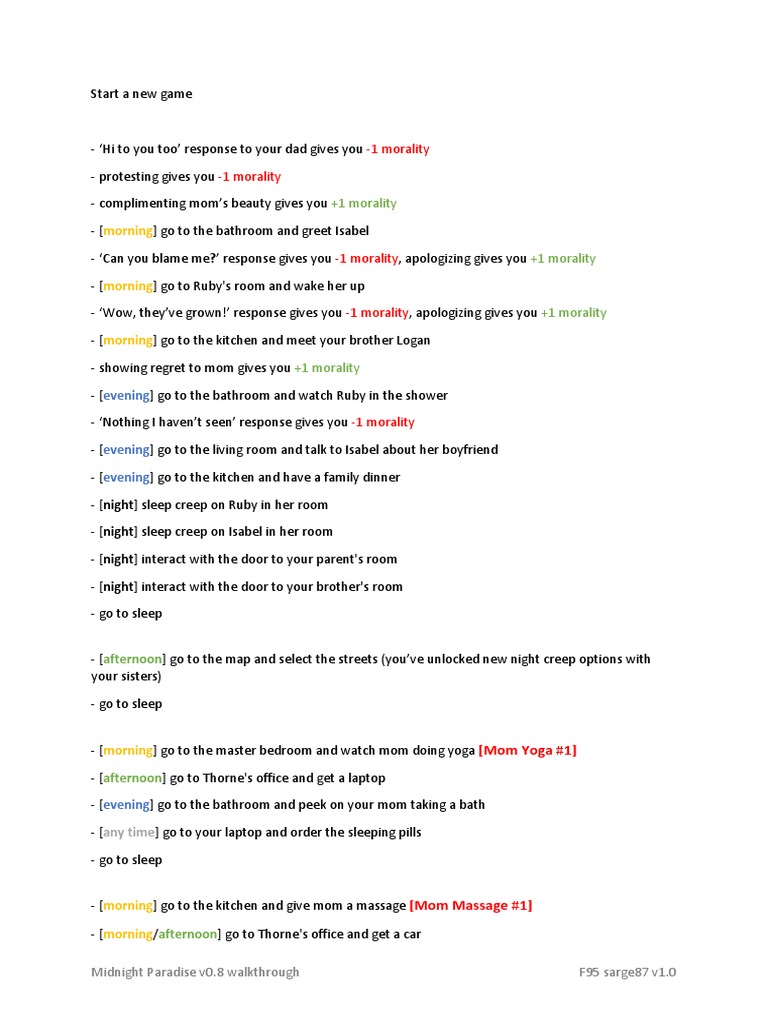 Midnight Paradise Walkthrough v0.8 PDF PDF(02)