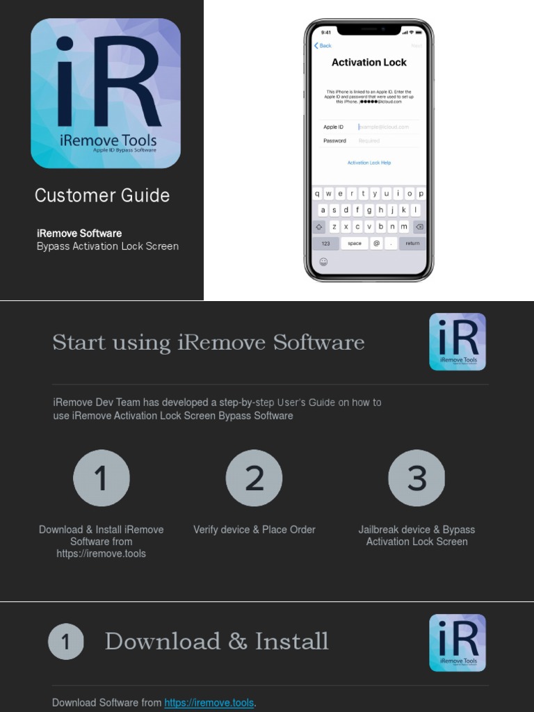 iRemove Software User Guide | PDF | Ios | Apple Inc.