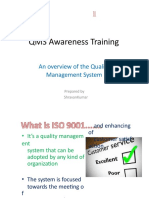QMS Awareness Training (40