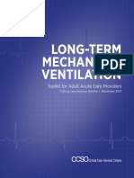 Long-Term Mechanical Ventilation Toolkit For Adult Acute Care Providers PDF
