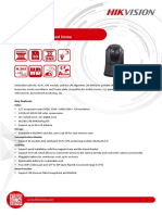 DS-MH6171I 2MP Network Portable IR Speed Dome: Key Features