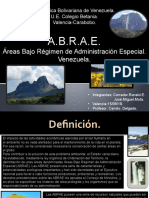 A.B.R.A.E.: Áreas Bajo Régimen de Administración Especial. Venezuela