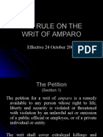 10) SPCL Laws Writ of Amparo 020808