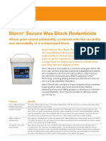 Storm Secure Wax Block Rodenticide