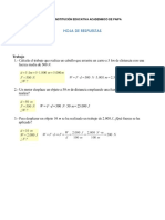 Hoja de Respuestas 6 Fisica