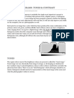 Camera Histograms Tones & Contrast