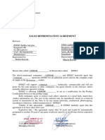 EFEKT LISMAR Representation Agreement 2014