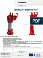 Efekt: Typ: Underground Hydrant - Dn80 Pn10 / Pn16
