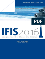 IFIS2016 Program