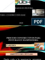 PROCESO CONSTRUCTIVOS PARA PINTURAS PARED. RAY LESTER