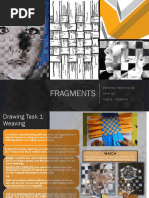 GCSE Art Project: Fragments Exploration | PDF | Drawing | Cubism