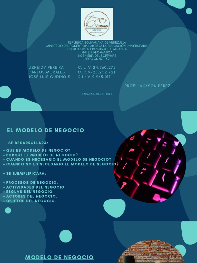 El Modelado de Negocios PDF | PDF | Aplicación movil | Modelo de negocio