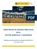 Directrices de Buenas Prácticas en El Sector Agrario