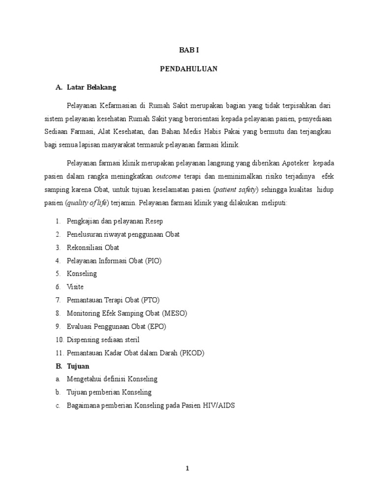 Konseling HIV AIDS | PDF