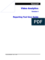 Video Analytics V4 Reporting Tool User Guide