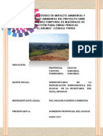 Borrador EIA Libre Aprovechamiento EL AROMO PDF