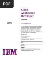 Abstract- Cloud Application Developer