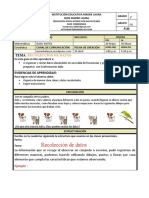 Taller de Matematicas - Estadistica Grado 1Â° Deiris Del Rio