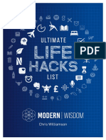 Modern Wisdom - Ultimate Life Hacks List by Chriswillx